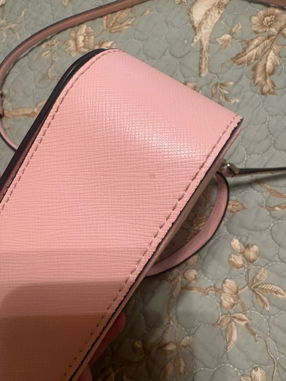 Kate Spade Staci Small Square Crossbody Purse, Light Pink - Picture 5 of 7